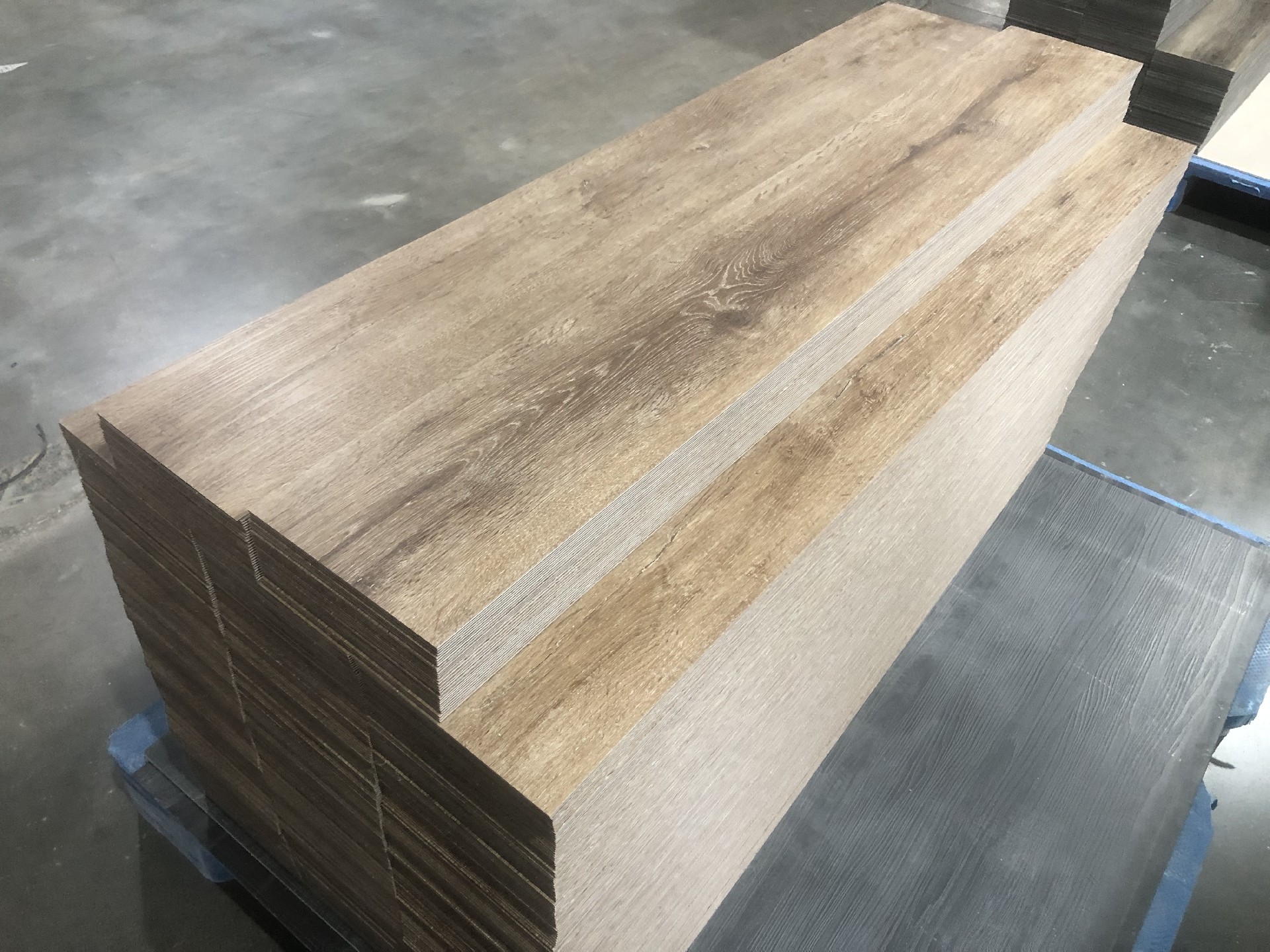 new LVT glue down just finish the production